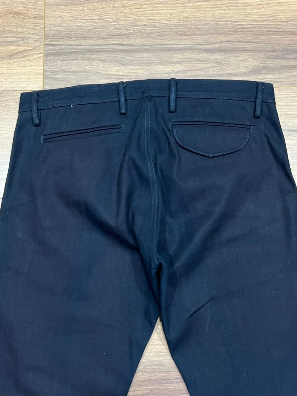 Rogue Territory RGT Officer’s Trouser Slim Taper Indigo Selvedge Canvas Size 34